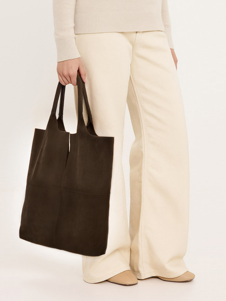 Сумка FIATO 2653С замша шоколад Сумка FIATO 2653С замша шоколад