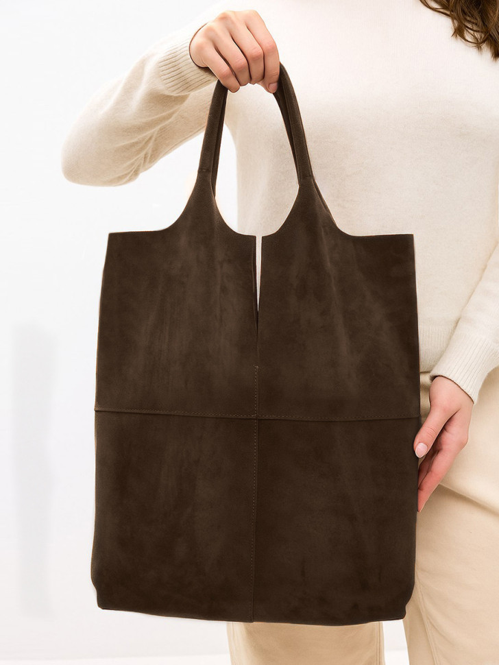 Сумка FIATO 2653С замша шоколад Сумка FIATO 2653С замша шоколад