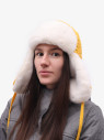 Ушанка Warm Goddess 2705 желтая Ушанка Warm Goddess 2705 желтая