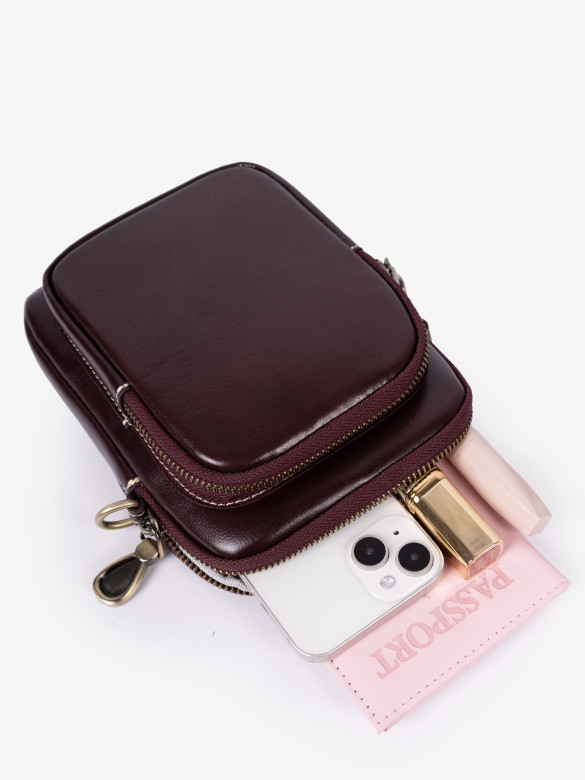 Сумка женская Cciline, Л9903 бордо