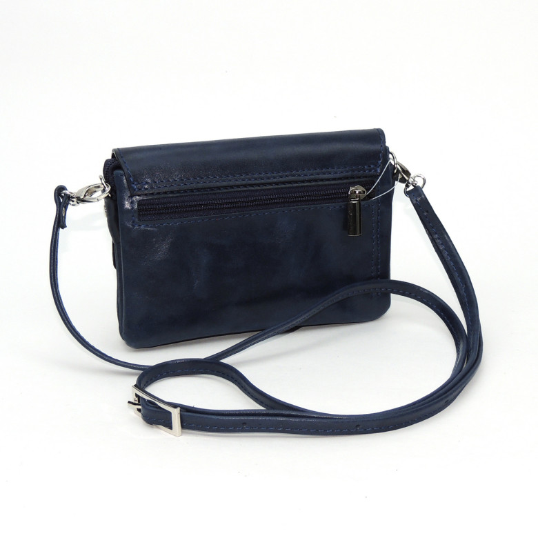 Женская сумочка кошелёк Natalia Kalinovskaya С53т «Колибри» синяя Женская сумочка кошелёк Natalia Kalinovskaya С53т «Колибри» синяя