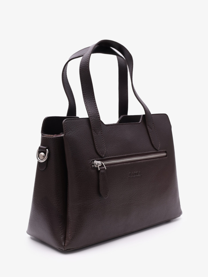 Сумка женская Karya 2390 тёмно-коричневая