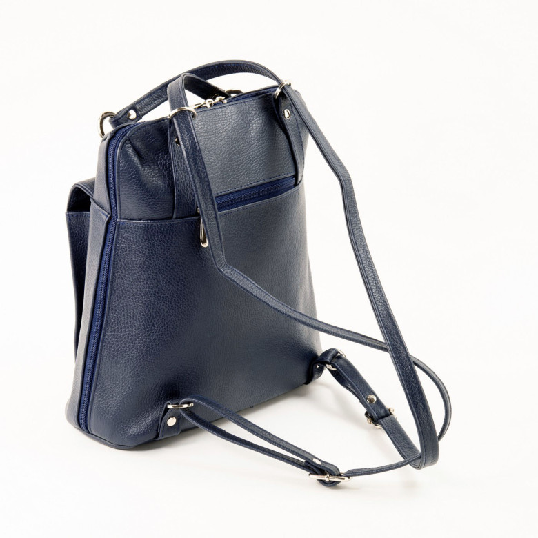 Сумка-трансформер женская Protege, ДС-226-212 Город № 24 синяя Сумка-трансформер женская Protege, ДС-226-212 Город № 24 синяя