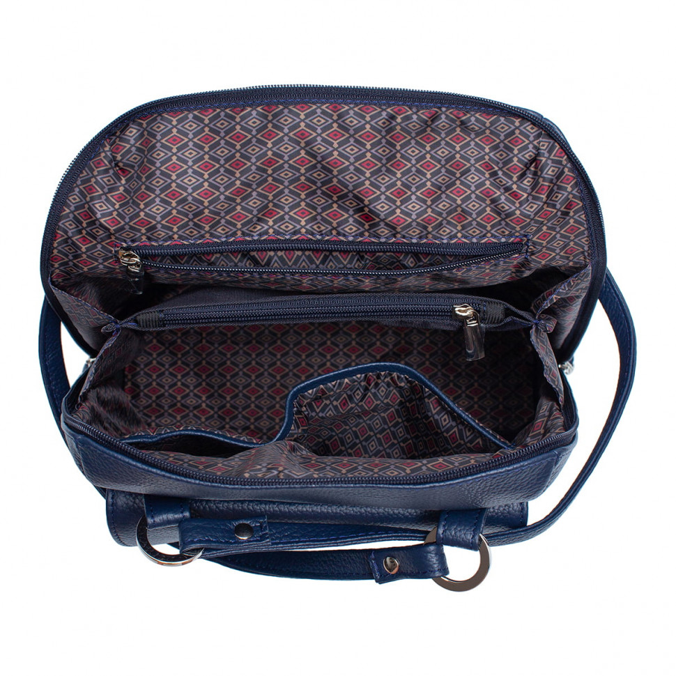 Сумка-трансформер женская Protege, ДС-226-212 Город № 24 синяя Сумка-трансформер женская Protege, ДС-226-212 Город № 24 синяя