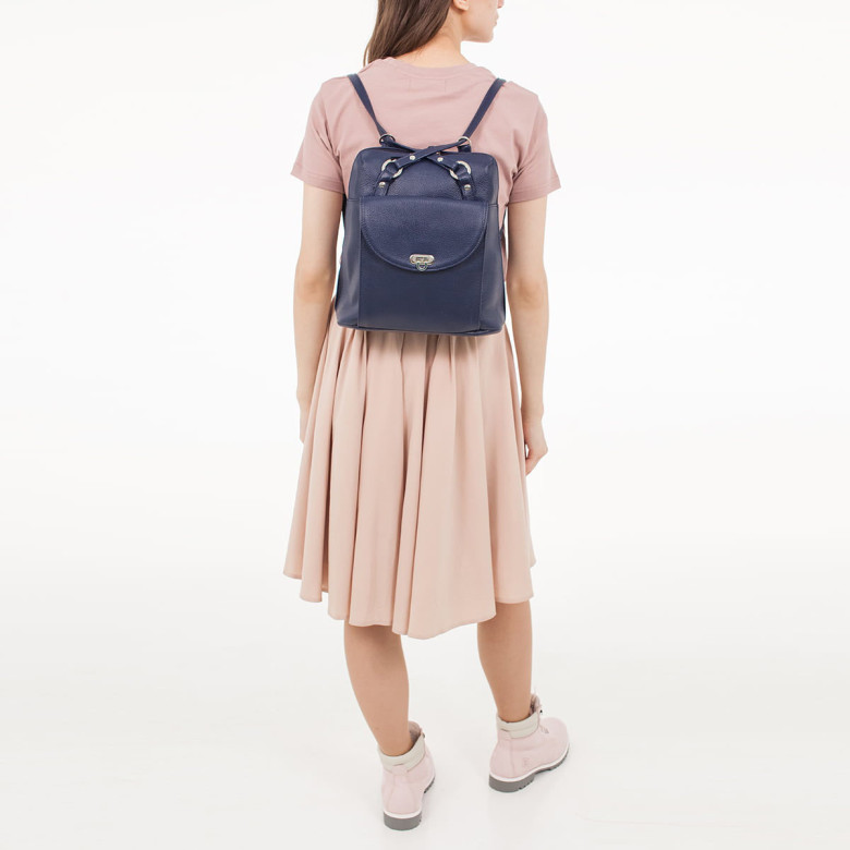 Сумка-трансформер женская Protege, ДС-226-212 Город № 24 синяя Сумка-трансформер женская Protege, ДС-226-212 Город № 24 синяя