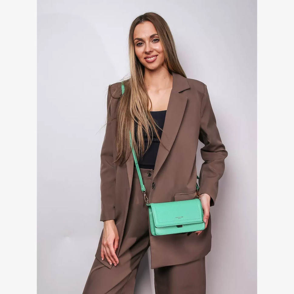 Сумка женская David Jones 6985 mint green Сумка женская David Jones 6985 mint green