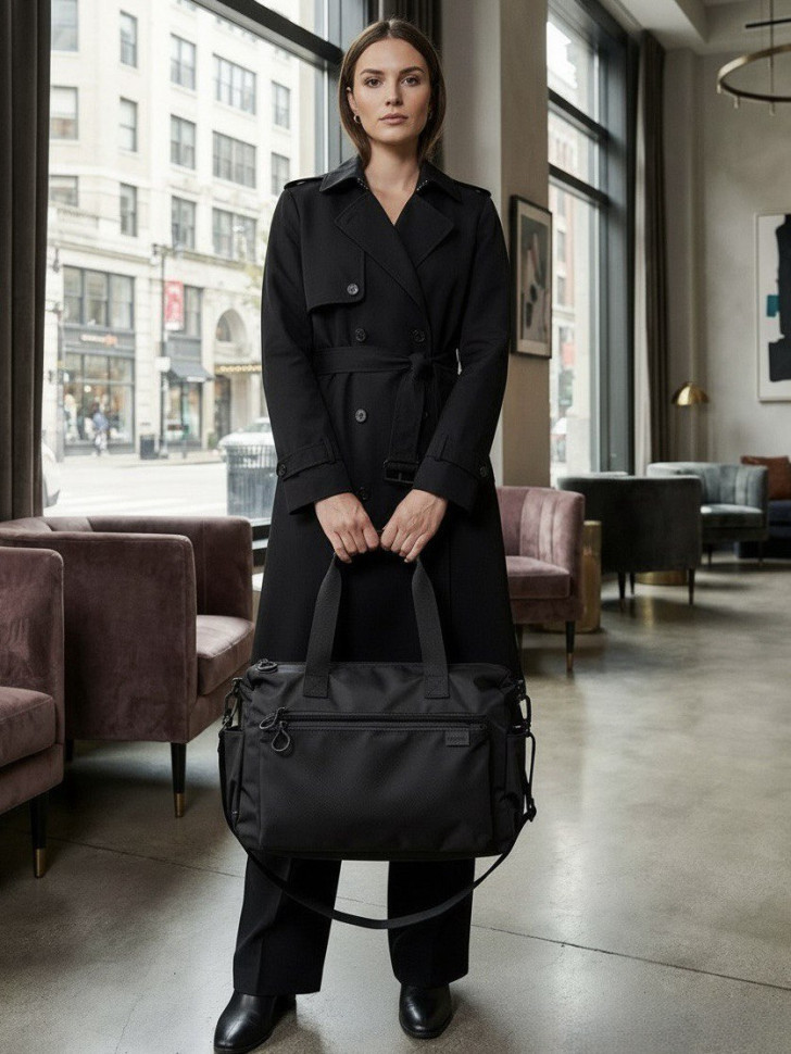 Сумка дорожная Baggins 3054 черная