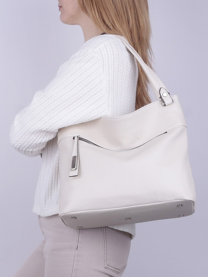 Сумка женская Curanni, 2418 вителло латте Сумка женская Curanni, 2418 вителло латте