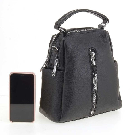 Сумка-рюкзак Valle Mitto 88308-1 black Сумка-рюкзак Valle Mitto 88308-1 black