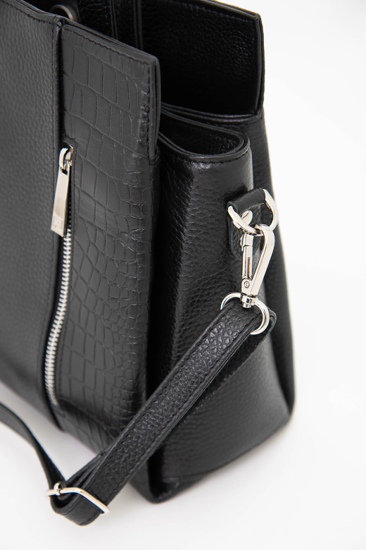 Сумка Protege Ц-380 черный флотер/рептилия