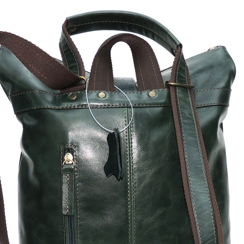 Сумка-рюкзак Natalia Kalinovskaya, СР-34/1т.-632 «Алисс» зеленая