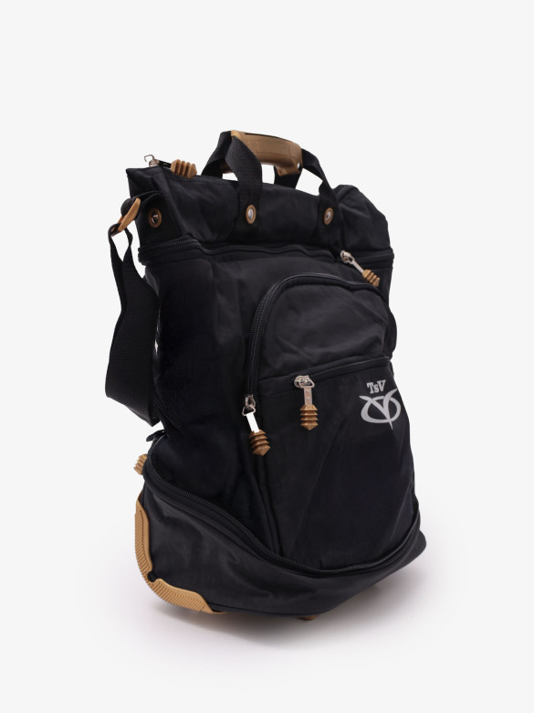 Сумка-трансформер дорожная хозяйственная на 2 колёсах TsV 526,22 чёрная/бронза Сумка-трансформер дорожная хозяйственная на 2 колёсах TsV 526,22 чёрная/бронза