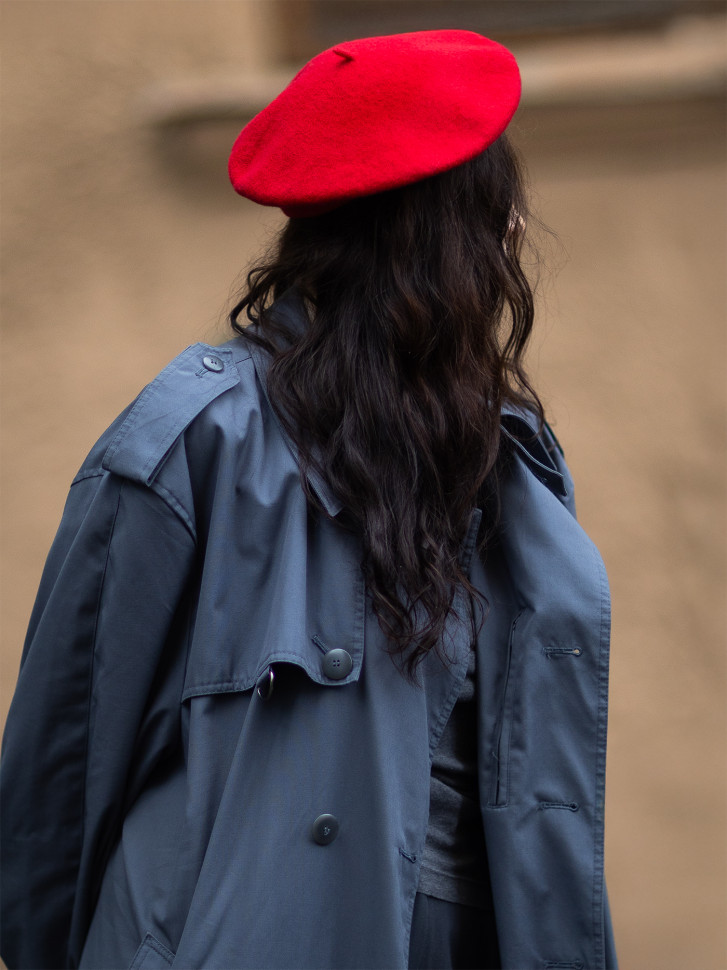 Берет женский Stigler, кармин