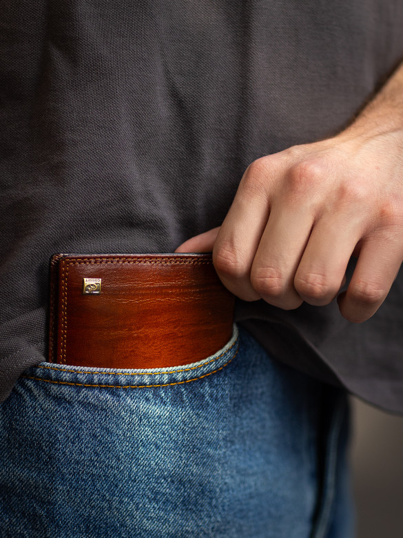 Обложка для автодокументов Cosset, F14-327-A2289 коричневый