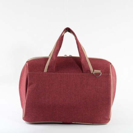 Сумка дорожная Voyage 104 ручная кладь Победа бордо джинс Сумка дорожная Voyage 104 ручная кладь Победа бордо джинс