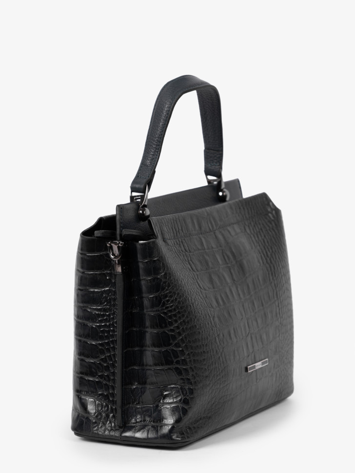 Сумка женская Karya 2427 зеленый крокодил