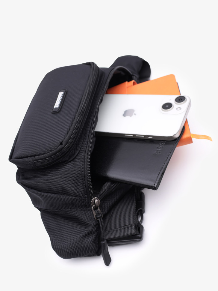 Сумка на пояс Baggins 35011 чёрная