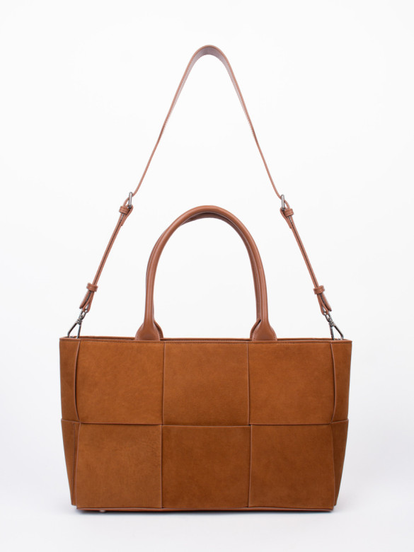 Сумка Curanni 9847 замша рыжая