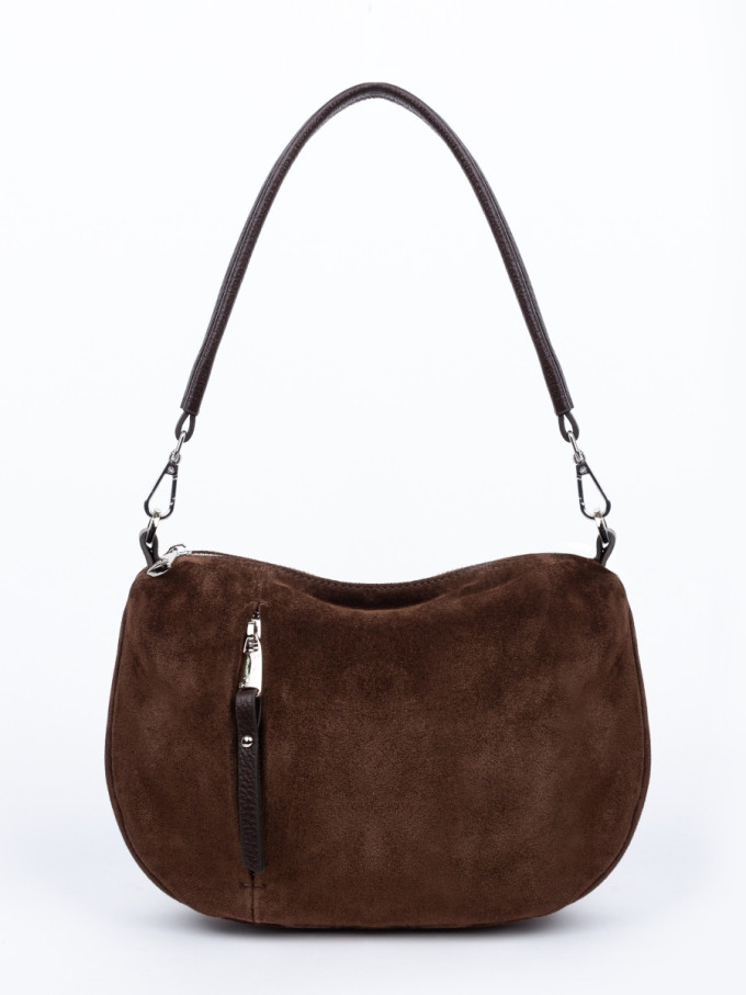 Сумка FIATO 2641 замша шоколад