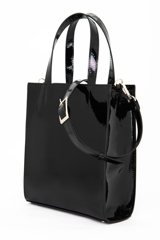 Сумка Protege Ц-554.18 черный лак