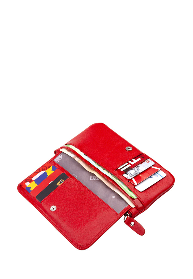 Кошелек Esse, 77583 ИНКАНТО RED красный