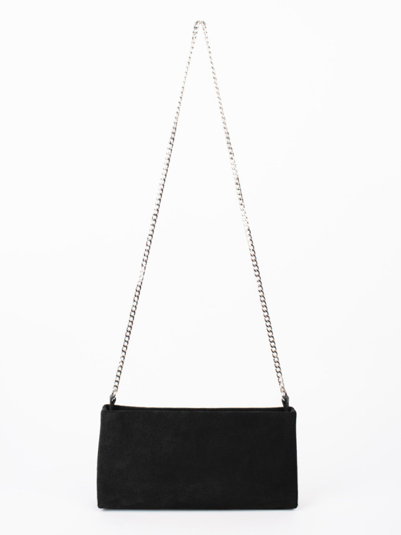 Сумка Lamagio 723 замша чёрная