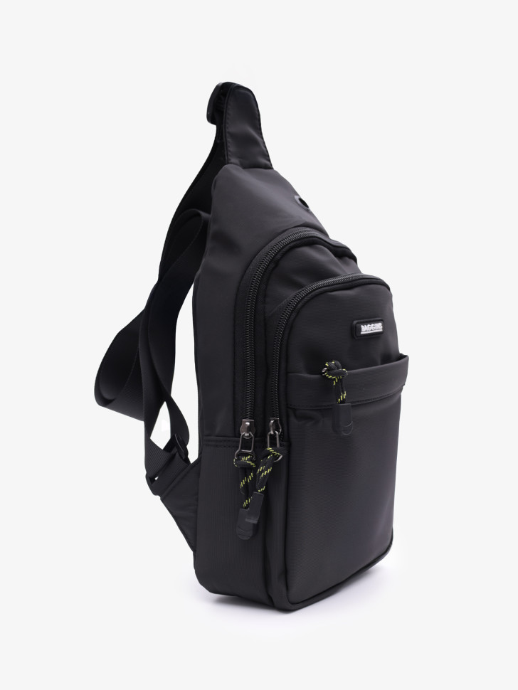 Рюкзак на одно плечо Baggins 3786 черный