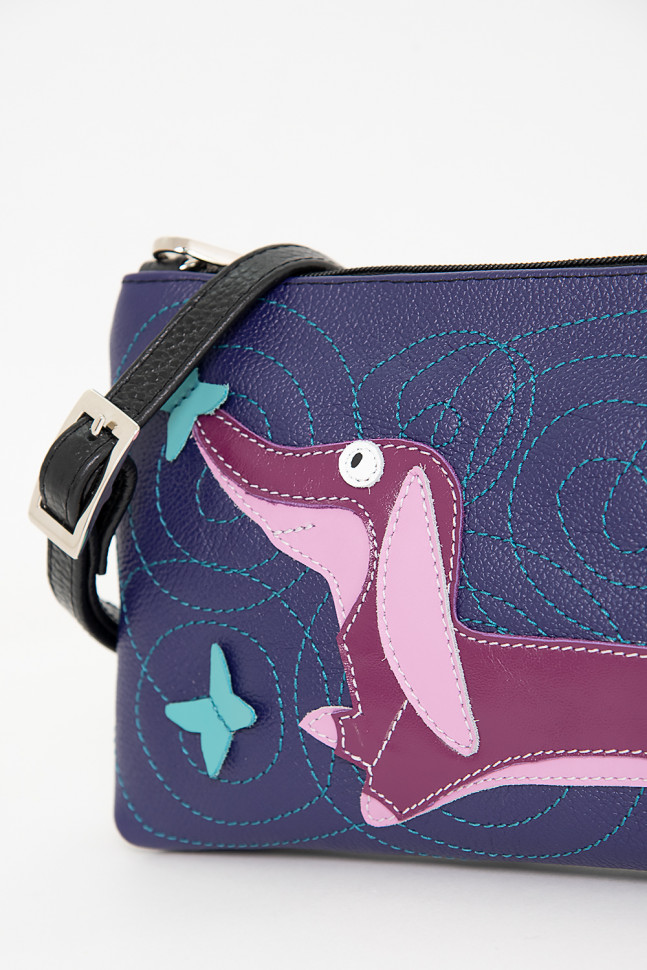 Сумка Protege Д.С.-251-165 "Такса №2" черная Сумка Protege Д.С.-251-165 "Такса №2" черная