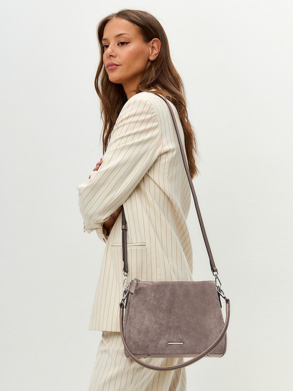 Сумка Fiato 2794 замша маус Сумка Fiato 2794 замша маус