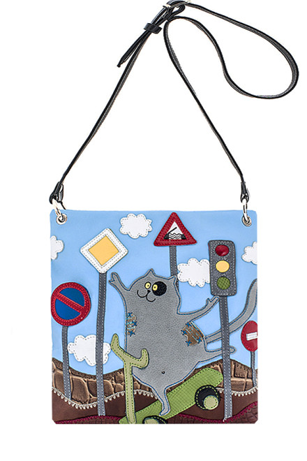 Сумка женская Protege, ДС-144-79 кот №47 чёрная Сумка женская Protege, ДС-144-79 кот №47 чёрная