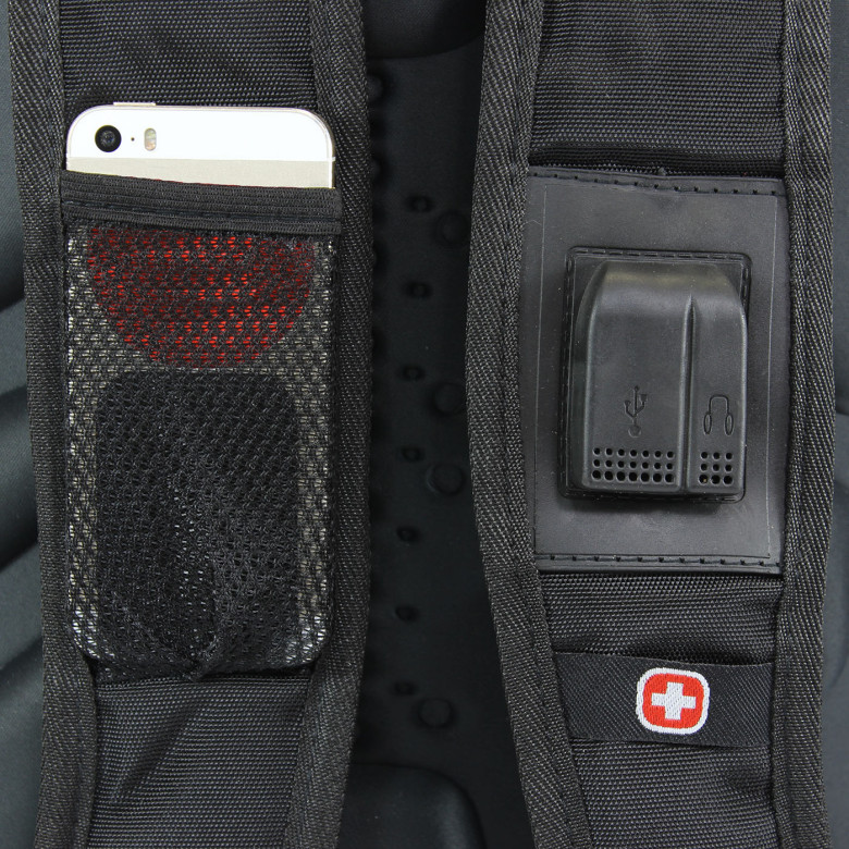 Рюкзак швейцарский Tiger Knife 8810 cерый