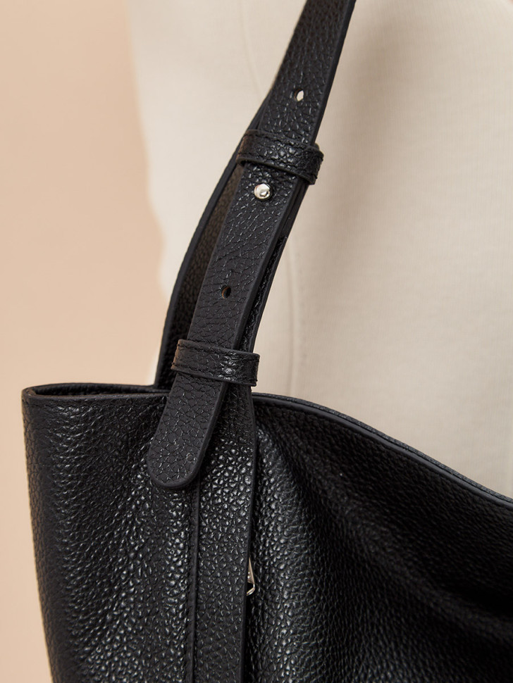 Сумка Fiato 2764 вителло чёрная