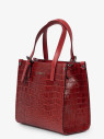 Сумка женская Karya 2402 красный крокодил Сумка женская Karya 2402 красный крокодил