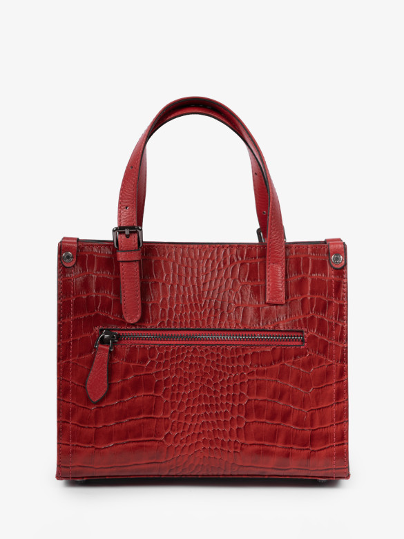 Сумка женская Karya 2402 красный крокодил Сумка женская Karya 2402 красный крокодил
