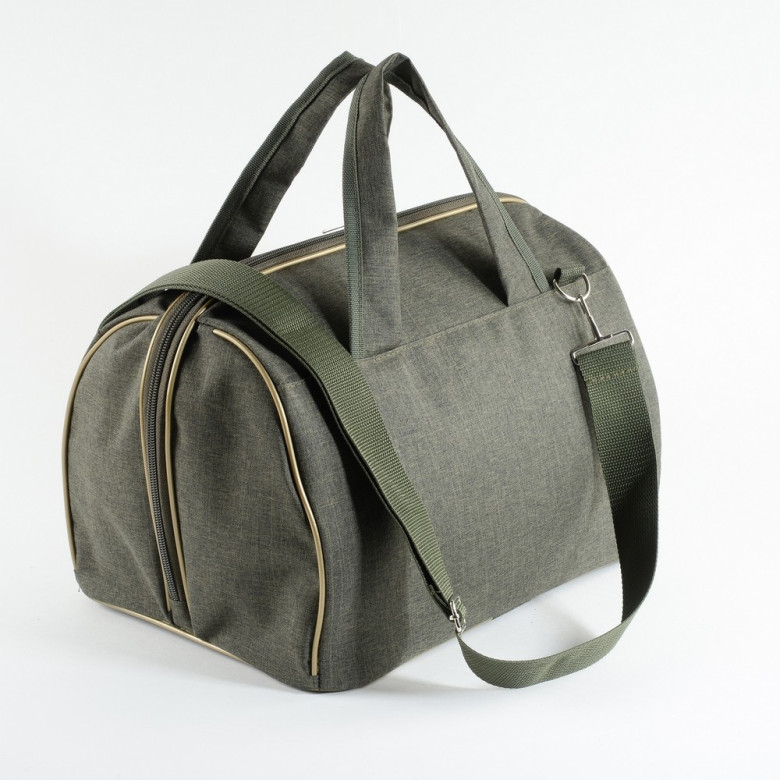 Сумка дорожная Voyage 104 ручная кладь Победа хаки джинс