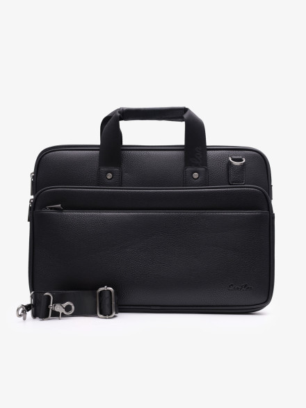 Сумка мужская Cantlor Ж03-705А-5 черная Сумка мужская Cantlor Ж03-705А-5 черная