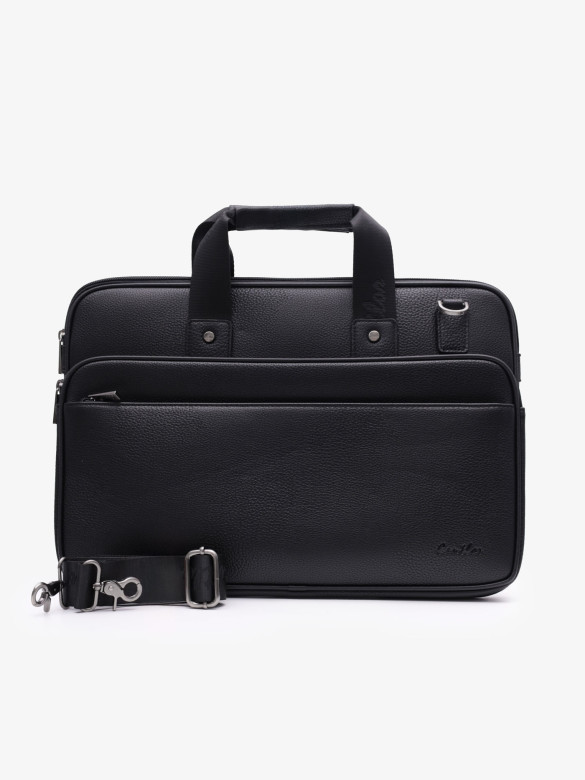 Сумка мужская Cantlor Ж03-705А-5 черная Сумка мужская Cantlor Ж03-705А-5 черная