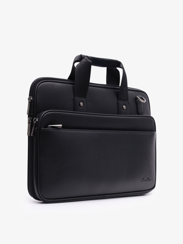 Сумка мужская Cantlor Ж03-705А-5 черная Сумка мужская Cantlor Ж03-705А-5 черная