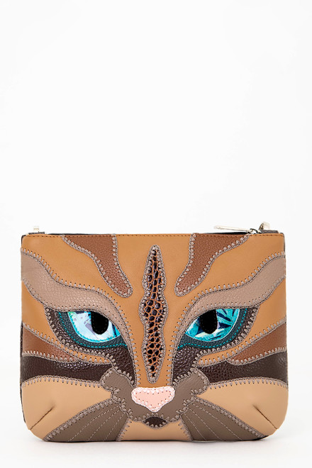 Сумка Protege Д.С.-261-192 "Кот №50" коричневая Сумка Protege Д.С.-261-192 "Кот №50" коричневая