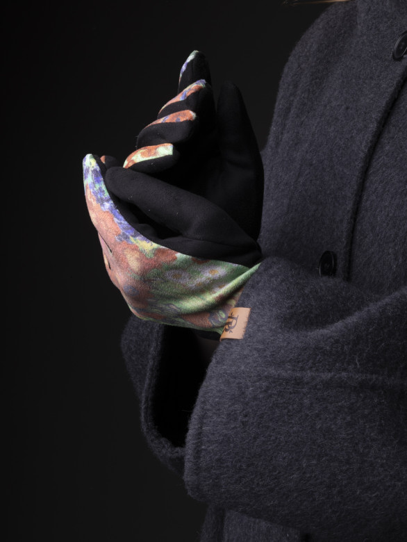 Перчатки женские Ангел 111-8 Вангог мак