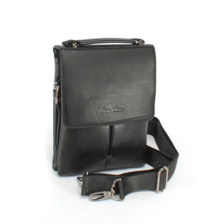 Мужская сумка-планшет из экокожи Cantlor L3012S-5 чёрная