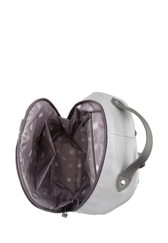 Рюкзак Esse 78224 НАОМИ INDIGO кожа флотер серый/асфальт