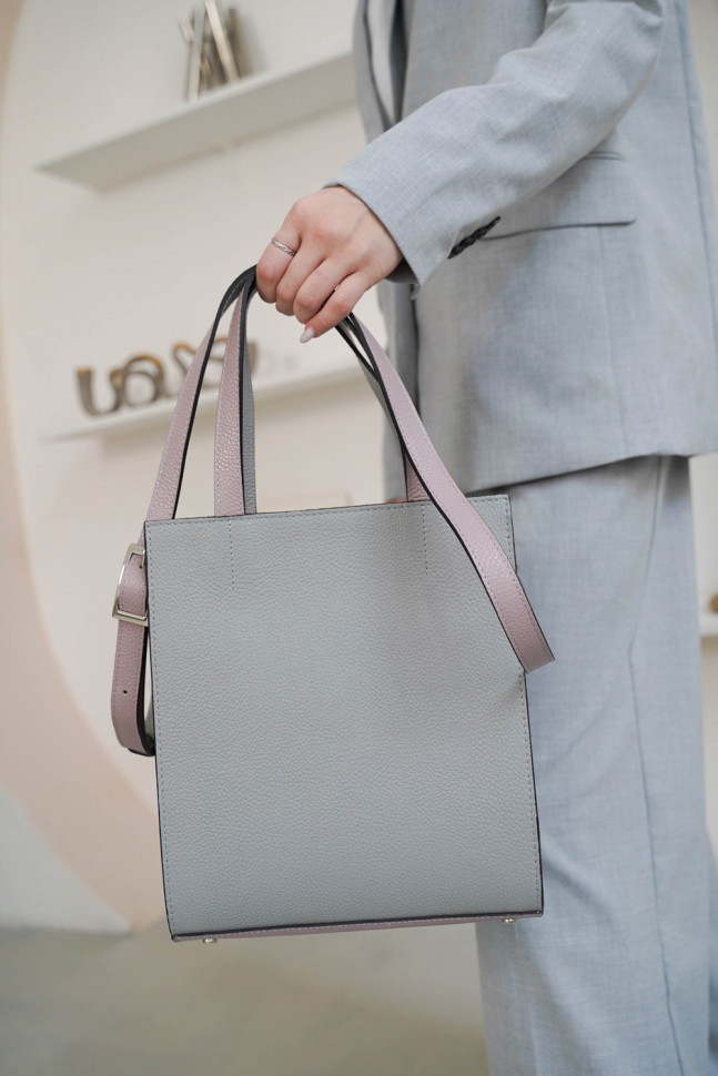 Сумка Protege Ц-554 серый/розовый флотер Сумка Protege Ц-554 серый/розовый флотер