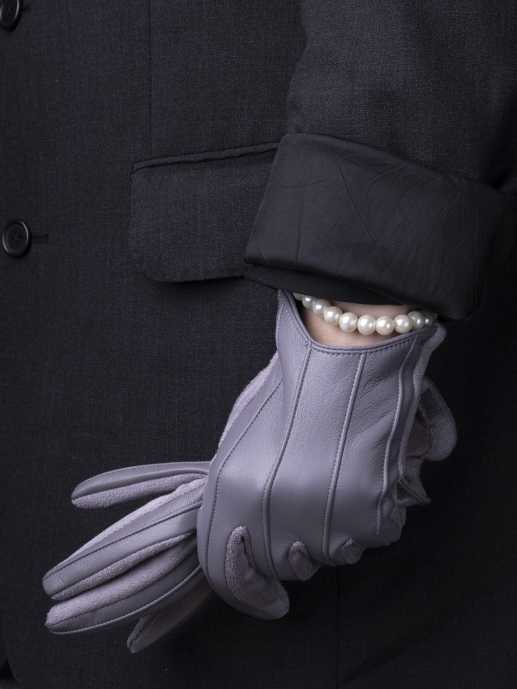 Перчатки женские HAVVS 6026 серые Перчатки женские HAVVS 6026 серые