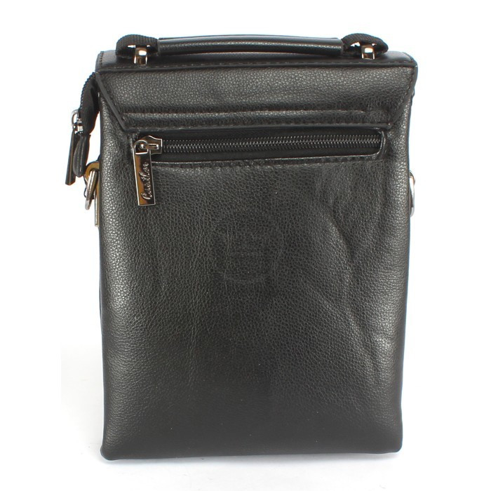 Мужская сумка-планшет из экокожи Cantlor L3012M-5 чёрная Мужская сумка-планшет из экокожи Cantlor L3012M-5 чёрная