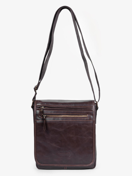 Сумка мужская zн ALEXX ALG0106 коричневая