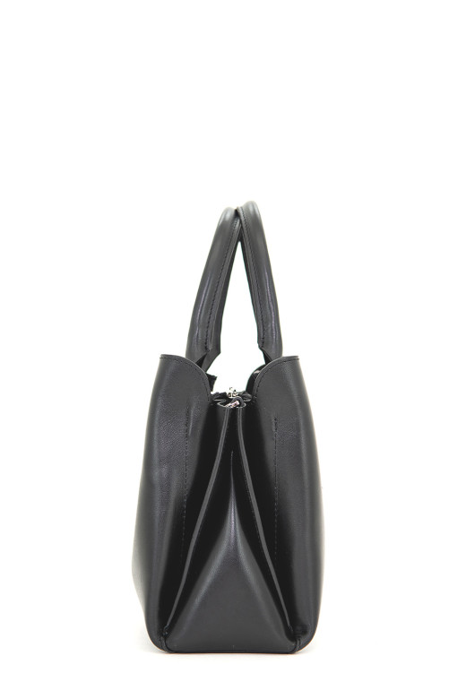 Сумка женская Protege Ц-599.8 чёрная гладкая Сумка женская Protege Ц-599.8 чёрная гладкая