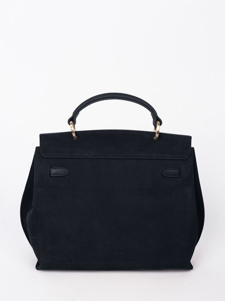 Сумка Curanni 9402 замша чёрная Сумка Curanni 9402 замша чёрная