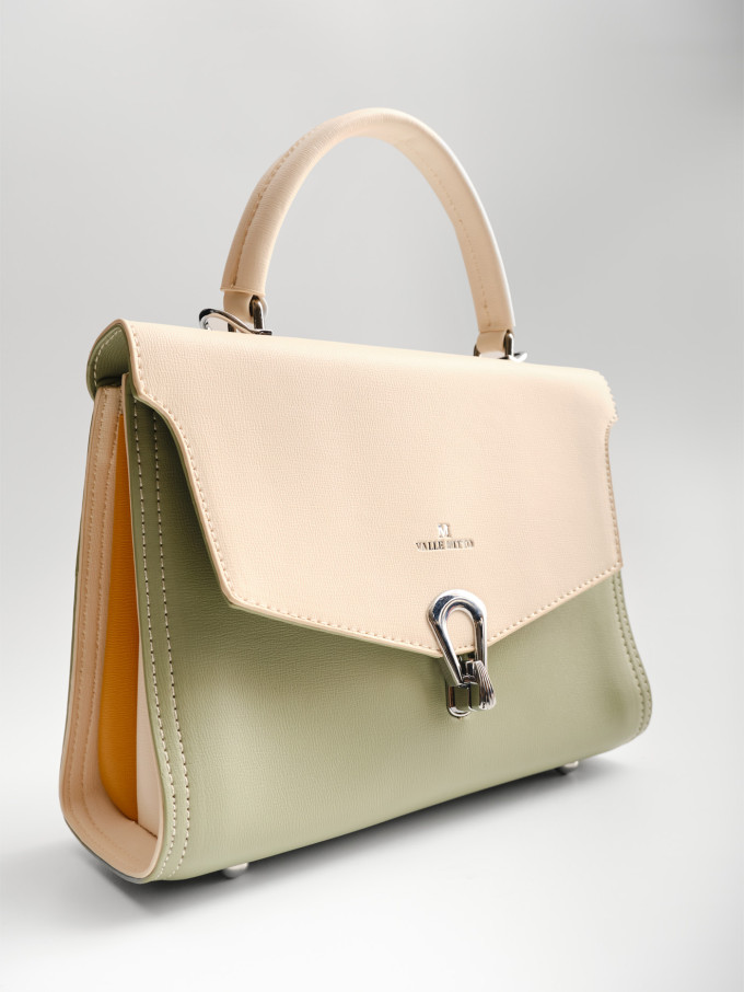 Сумка Valle Mitto 89728 beige/green