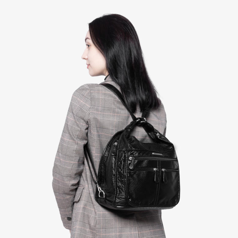 Сумка-рюкзак Runyi, А803 черная